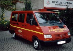 ehemaliges MTF, Renault Trafic, 9 Sitzer, seit Juli 2007 ausser Dienst