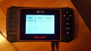 iCarsoft RT II Display
